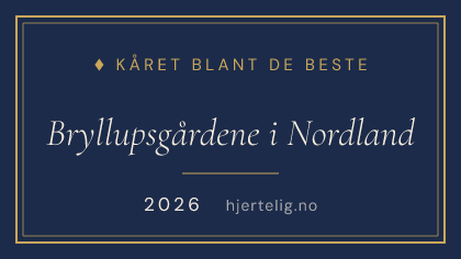 Livland Gård er kåret blant de beste bryllupsgårdene i Nordland