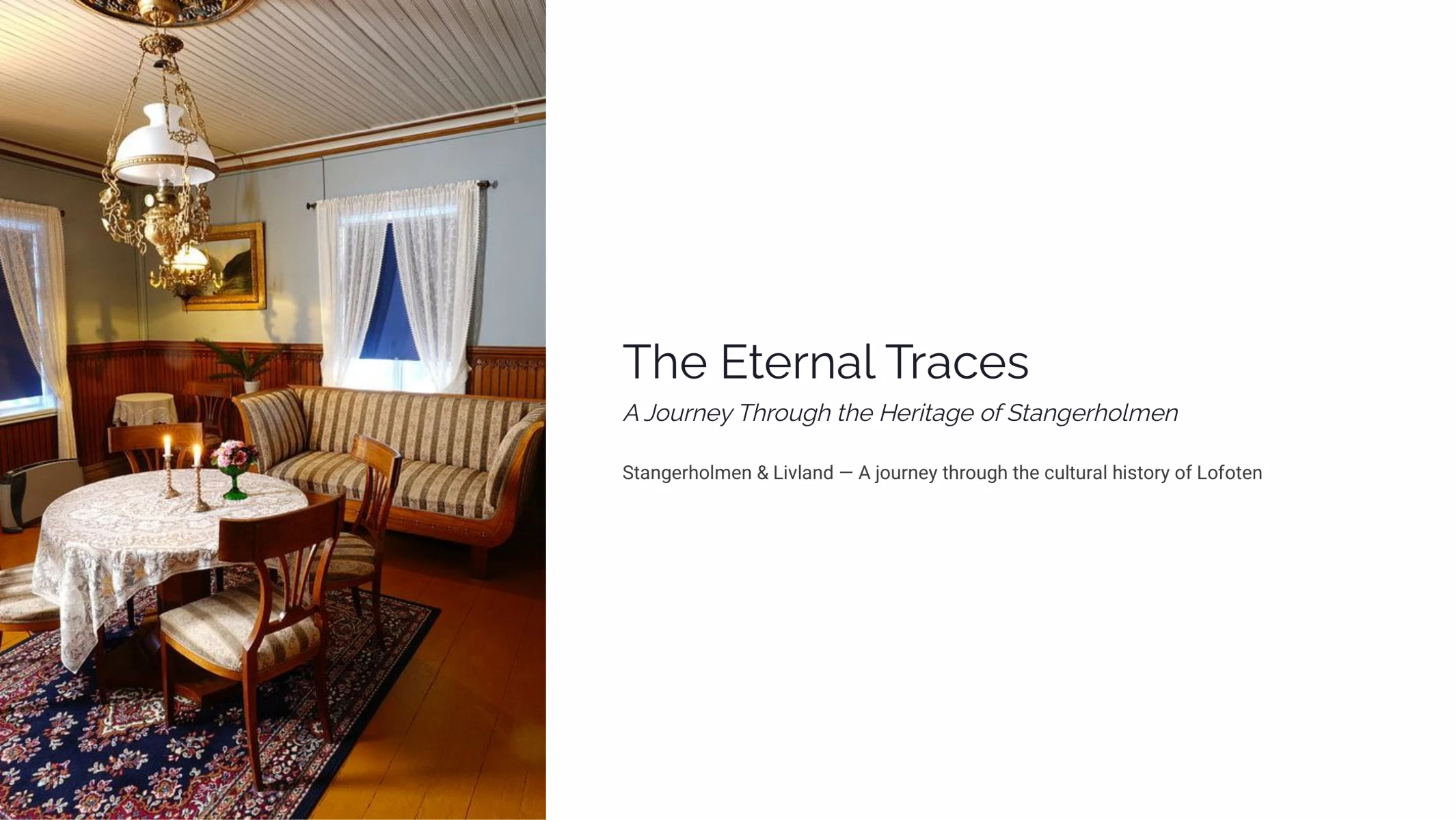 Forside: The Eternal Traces